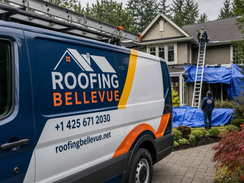 Roofing professionals serving Bellevue, Washington