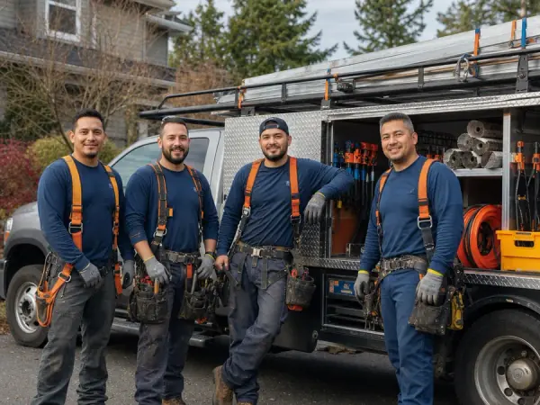 Bellevue roofing team